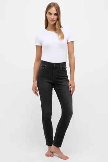 ANGELS Jeans anthrazit Slim Fit Skinny