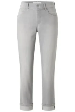 ANGELS 7/8 Jeans Darleen Turn up light grey used Straight Fit