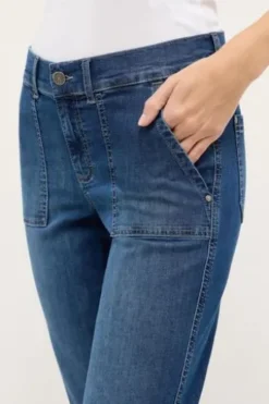 ANGELS 7/8 Jeans Darleen Urban mid blue used Straight Fit