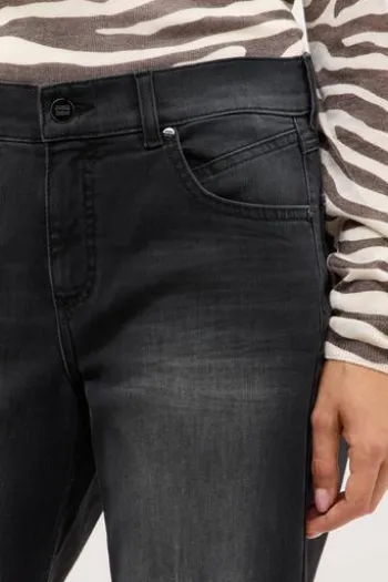 ANGELS Jeans Evy O-Shape anthrazit used Relaxed Fit