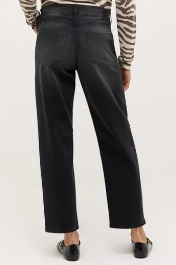 ANGELS Jeans Evy O-Shape anthrazit used Relaxed Fit