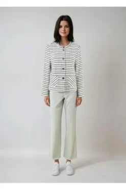 ANGELS Jeans Linn Fringe chalk used