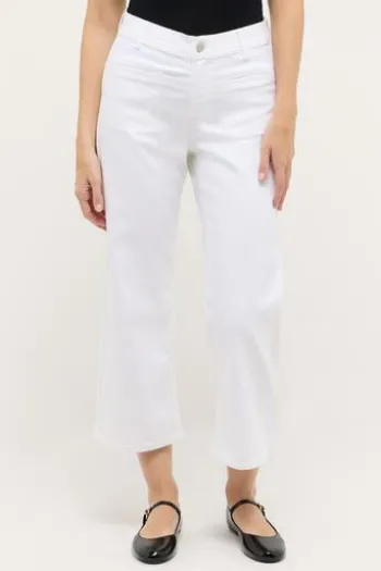 ANGELS Jeans Linn Smart white Wide Fit