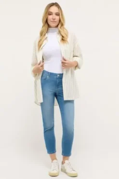 ANGELS 7/8 Jeans Ornella light blue used Slim Fit
