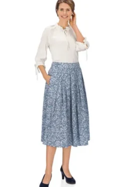 ARIDO Bluse natur in leichter Stretch-Qualität