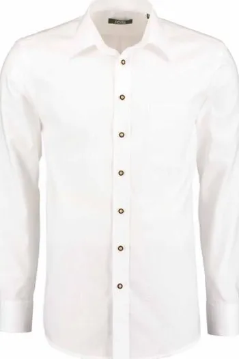 ARIDO Hemd weiss Regular Fit Langarm