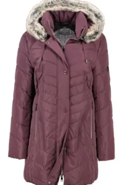 BARBARA LEBEK Jacke burgund