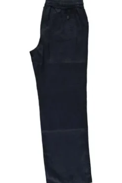 BARBARA LEBEK Leinen-Hose navy