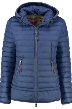 BARBARA LEBEK Steppjacke blau in leichter Qualität