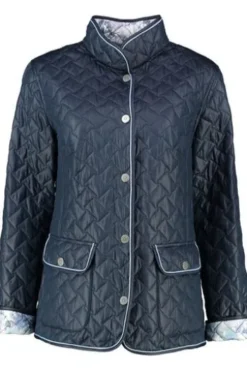 BARBARA LEBEK Wende-Steppjacke marine