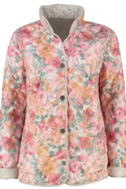 BARBARA LEBEK Wende-Steppjacke natur