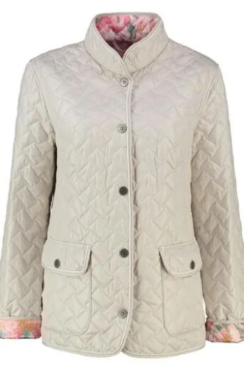 BARBARA LEBEK Wende-Steppjacke natur