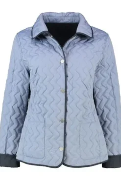 BARBARA LEBEK Wende-Steppjacke navy