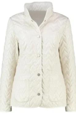 BARBARA LEBEK Wende-Steppjacke offwhite