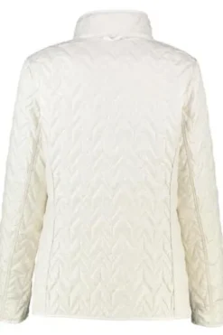 BARBARA LEBEK Wende-Steppjacke offwhite
