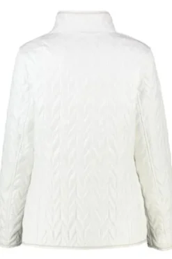 BARBARA LEBEK Wende-Steppjacke offwhite