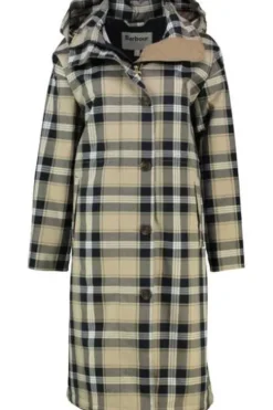 BARBOUR Jacke Iris Tartan Waterproof beige