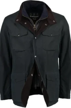 BARBOUR Ogston Wachsjacke navy