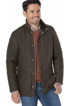 BARBOUR Steppjacke Devon oliv