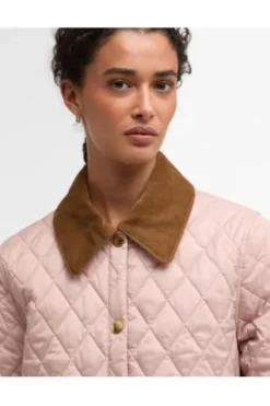 BARBOUR Steppjacke Icons Cropped Liddesdale rosa