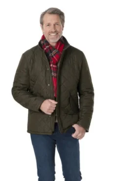 BARBOUR Steppjacke Powell oliv
