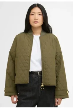 BARBOUR Steppjacke Whillian oliv