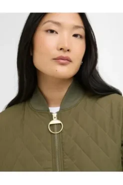 BARBOUR Steppjacke Whillian oliv