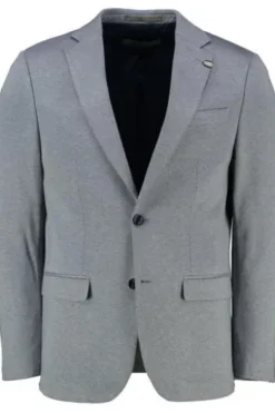 BENVENUTO Jersey Sakko Mario Blau Modern Fit