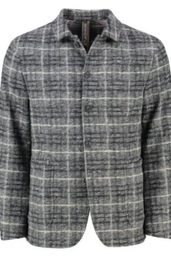 BENVENUTO Overjacket Livio blue kariert