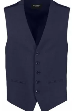 BENVENUTO Weste marine Modern Fit