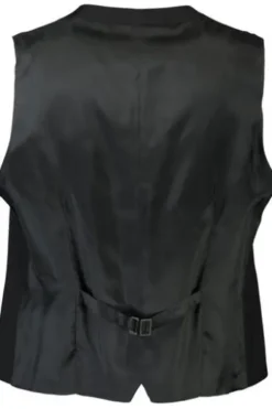 BENVENUTO Weste schwarz Modern Fit
