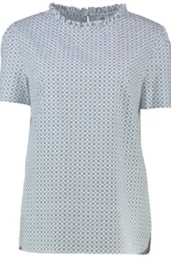 BERWIN Bluse blau
