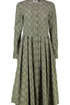 BERWIN Kleid grün