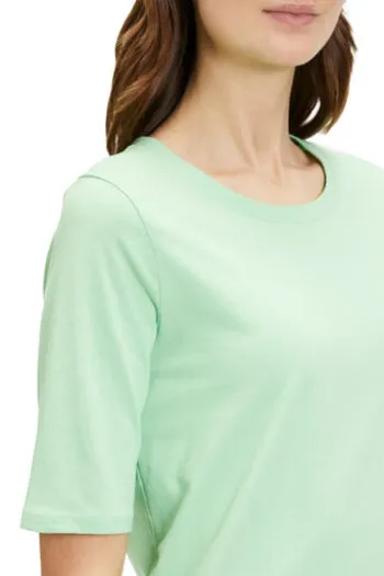 BETTY BARCLAY Basic Shirt greengage