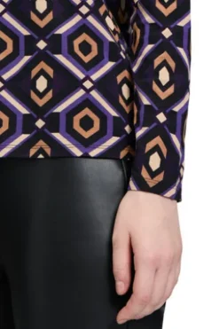 BETTY BARCLAY Basic Shirt purple/black