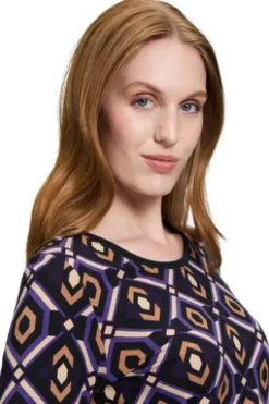 BETTY BARCLAY Basic Shirt purple/black