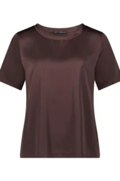BETTY BARCLAY Bluse light maroon Kurzarm