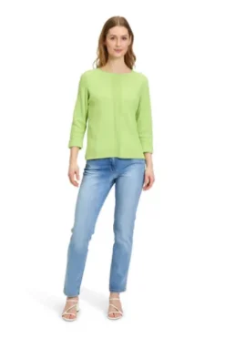 BETTY BARCLAY Feinstick-Pullover opaline green 3/4-Arm