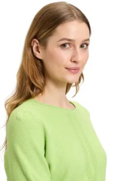 BETTY BARCLAY Feinstick-Pullover opaline green 3/4-Arm
