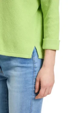 BETTY BARCLAY Feinstick-Pullover opaline green 3/4-Arm
