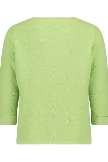 BETTY BARCLAY Feinstick-Pullover opaline green 3/4-Arm