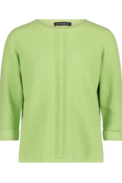 BETTY BARCLAY Feinstick-Pullover opaline green 3/4-Arm