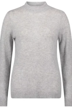 BETTY BARCLAY Kaschmir-Pullover light silver melange