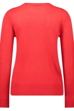 BETTY BARCLAY Kaschmir-Pullover red scarlet