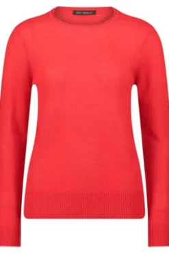 BETTY BARCLAY Kaschmir-Pullover red scarlet