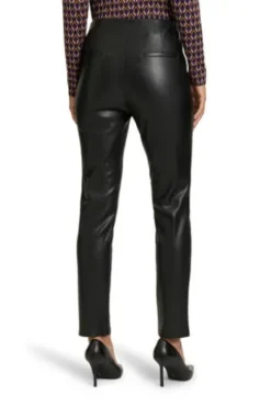 BETTY BARCLAY Kunstleder-Leggings schwarz