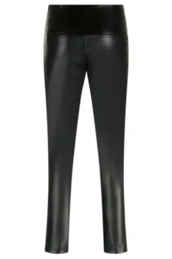 BETTY BARCLAY Kunstleder-Leggings schwarz