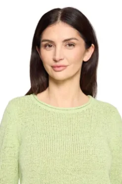 BETTY BARCLAY Pullover green 3/4-Arm