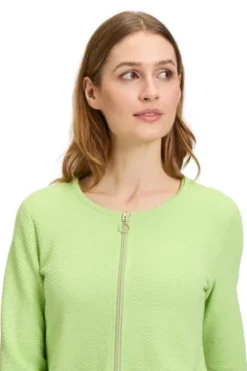 BETTY BARCLAY Shirtjacke in Struktur-Qualität opaline green 3/4-Arm