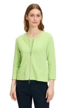 BETTY BARCLAY Shirtjacke in Struktur-Qualität opaline green 3/4-Arm
